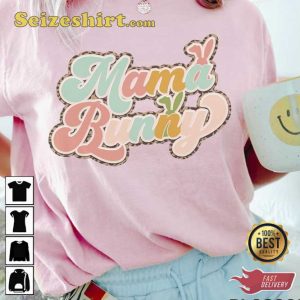 Easter Mama Bunny Baby Bunny Pregnancy Shirt