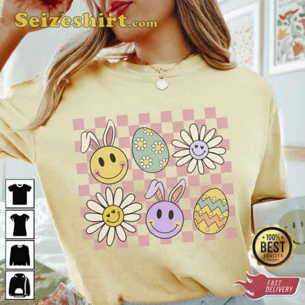 Easter Smiley Faces Funny Peeps Tees Shirts