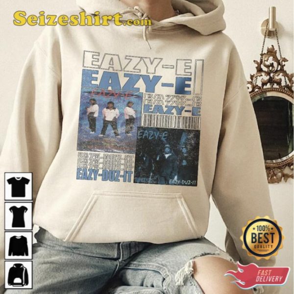 Eazy E Duz It Style Vintage Hip Hop Shirt Gift For Fan