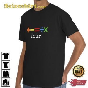 Ed Sheeran Mathematics Tour 2023 Concert T-Shirt