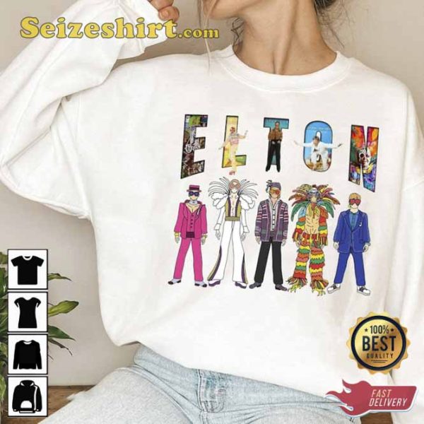 Elton John Farewell Tour Shirt Sweatshirt Hoodie