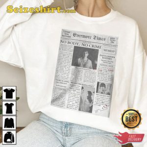 Evermore Times Taylor Vintage Art Unisex T-Shirt