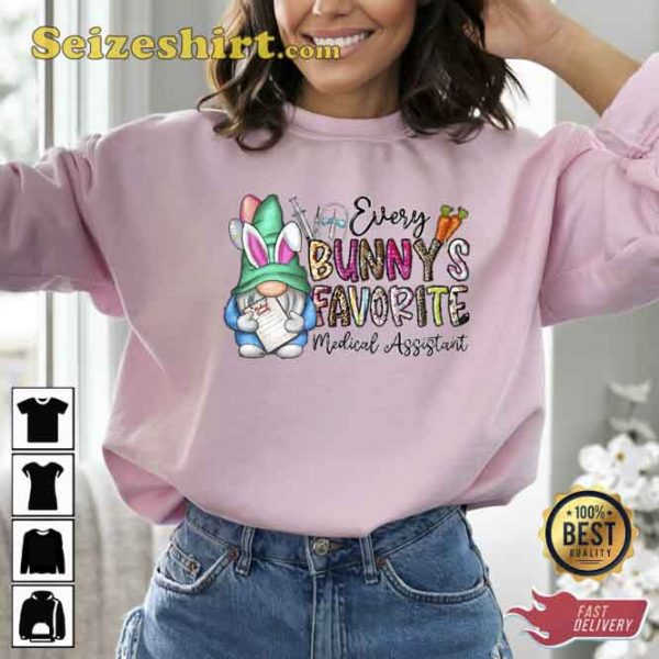 Every Bunny Favorite Easter Nurse Hoodie