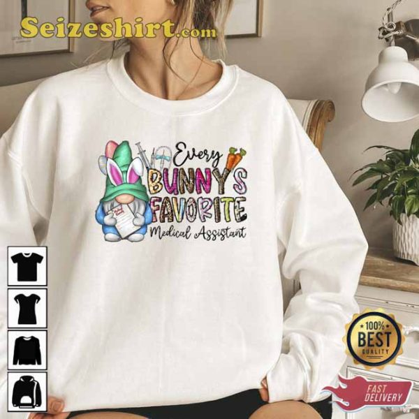 Every Bunny Favorite Easter Nurse Hoodie