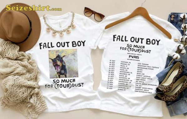 Fall Out Boy Fall Out Boy So Much For Tour Dust Shirt