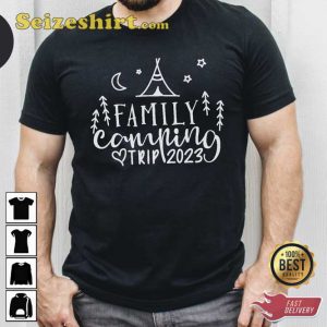 Family Camping Trip 2023 T-shirt