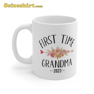 First Time Grandma 2023 For Granny To Be Coffee Mug