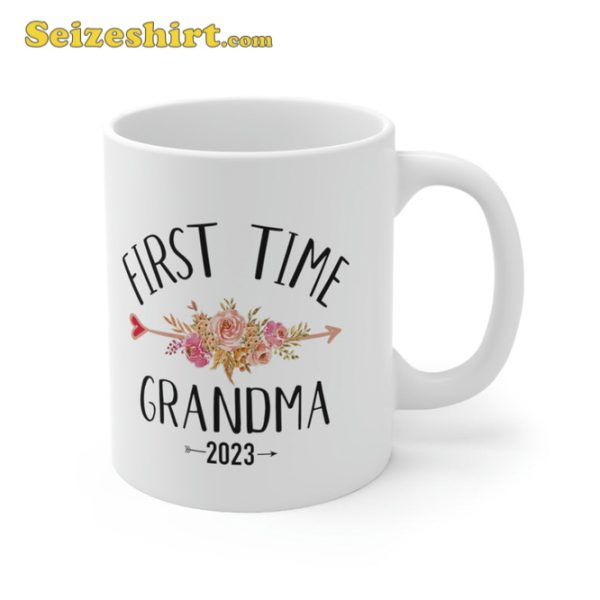 First Time Grandma 2023 For Granny To Be Coffee Mug