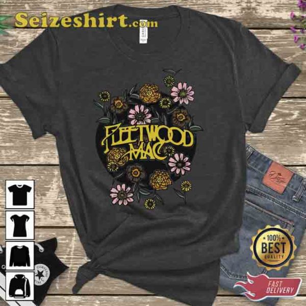 Fleetwood Mac Stevie Nicks Flower Sweatshirt