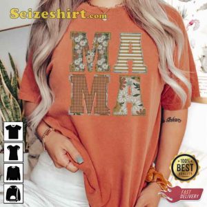 Floral Mama T-Shirt Mother's Day Gift