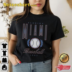 Florida Miami Baseball Vintage Unisex T-Shirt