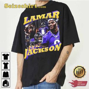 Football Lamar Jacksons Vintage Shirt Gift For Fan