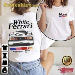 Frank Ocean Blond White Ferrarl Crewneck Sweatshirt