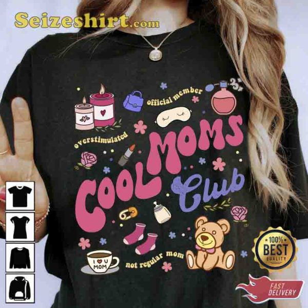 Official Member Funny Cool Mom Clothes T-Shirt