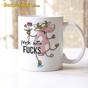 Funny Cow Mug Rude Humorus Tea Coffee Work Office Gift For Her