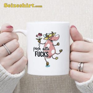 Funny Cow Mug Rude Humorus Tea Coffee Work Office Gift For Her