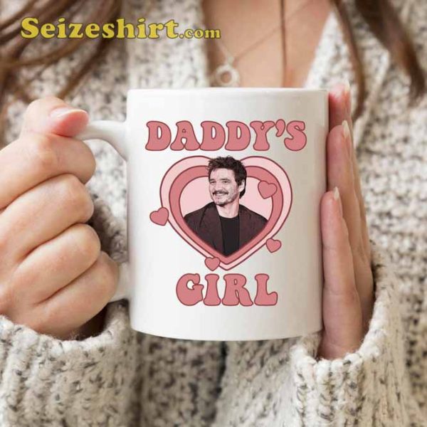 Funny Daddy’s Girl Pedro Heart Y2k Style Ceramic Mug