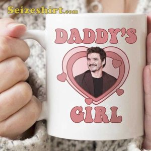 Funny Daddy’s Girl Pedro Heart Y2k Style Ceramic Mug