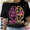 Funny Pi Day Left Vs Right Brain Pie TShirt