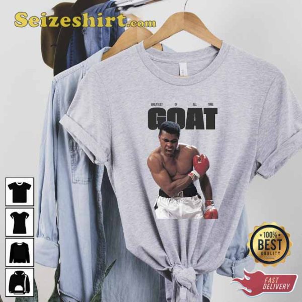 GOAT Greatest Of All Time Boxing Shirt
