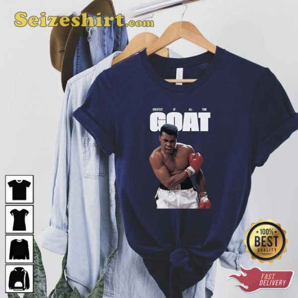 GOAT Greatest Of All Time Boxing Shirt