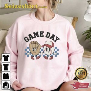 Game Day Baseball Mon Sweatshirt