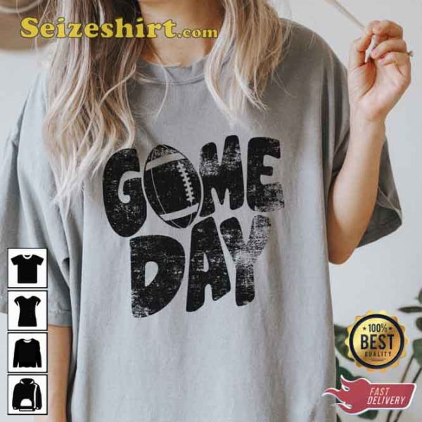 Game Day Unisex Football Happy Day Graphic Shirt