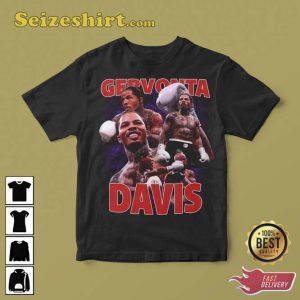 Gervonta Tank Davis Vintage Bootleg Boxing Graphic Tee Shirt