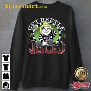 Get Beetle Juiced 1988 Fantasy Beetlejuice Comedy Funny Unisex T-Shirt