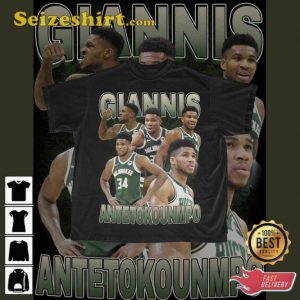 Giannis Antetokounmpo Shirt Greek Freak Gift for Basketball Fan