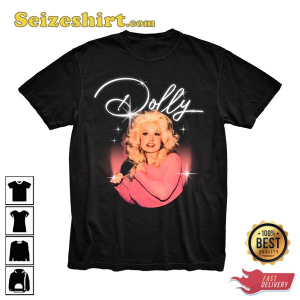 Glamour Dolly There Was Jesus Dolly Fan Gift Unisex Tee Shirt