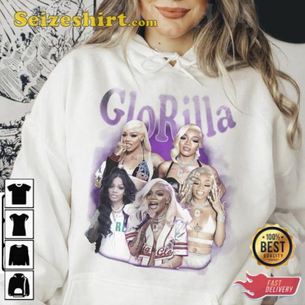 Glorilla Vintage Bootleg Sweatshirt Gift For Fan