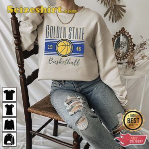 Golden State Basketball Retro Crewneck Sweatshirt Gift For Fan