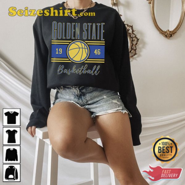 Golden State Basketball Retro Crewneck Sweatshirt Gift For Fan