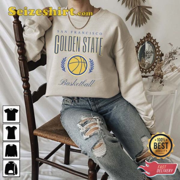 Golden State Basketball Vintage Crewneck Sweatshirt Gift For Fan