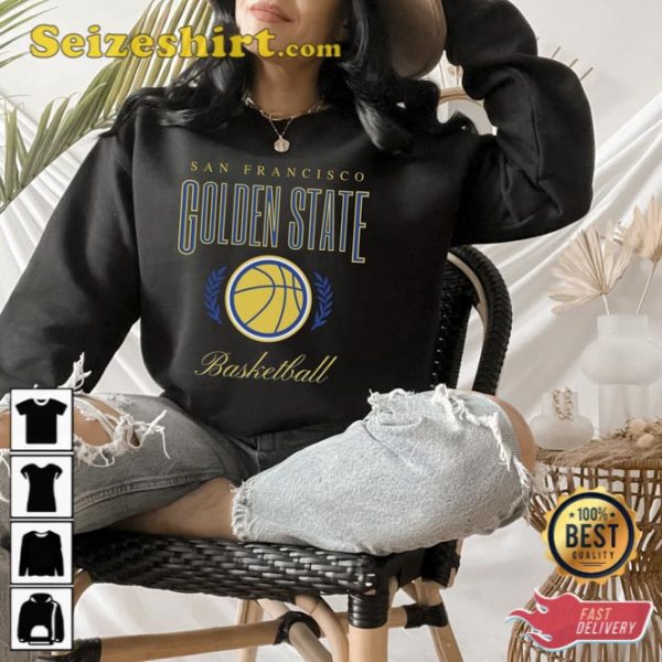 Golden State Basketball Vintage Crewneck Sweatshirt Gift For Fan