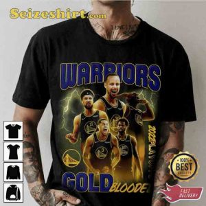 Golden State Warriors Gold Blooded Stephen Curry Klay Thompson T Shirt