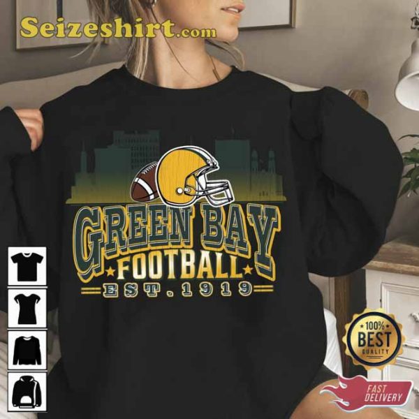 Green Bay Football Est 1919 Sweatshirt