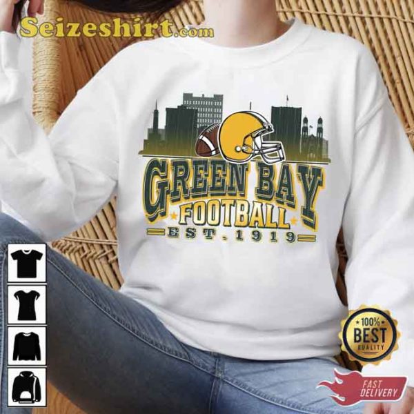 Green Bay Football Est 1919 Sweatshirt