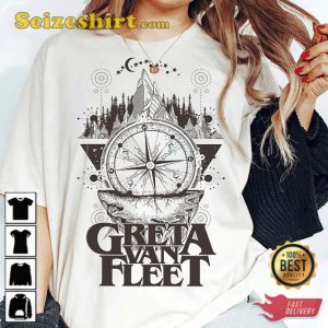 Greta Van Fleet Tour 2023 Shirt Gift For Fan