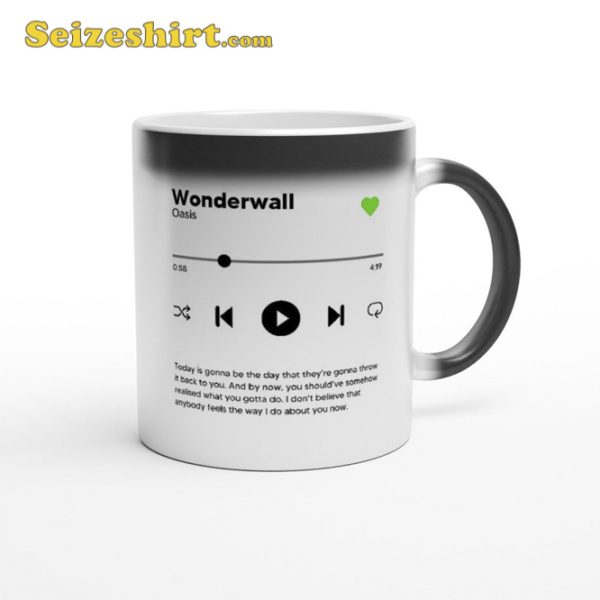 Hot Track Mug Wonderwall Your Favourite Song