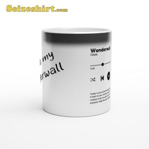 Hot Track Mug Wonderwall Your Favourite Song