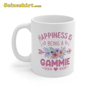 Happiness Is Being A Gammie Mug Funny Grandma Mothers Day