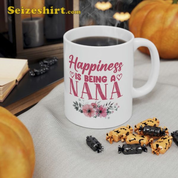 Happiness Is Being A NaNa Mothers Day Gift Mug