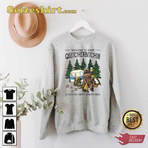 Happy Camping Adventure Sweatshirt