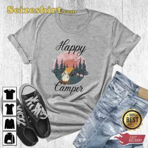 Happy Camping Nature Lover Shirt