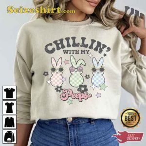 Happy Easter Cool Rabbits Sweatshirt