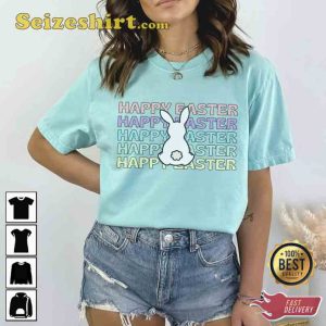 Happy Easter Cute Bunny Shirt