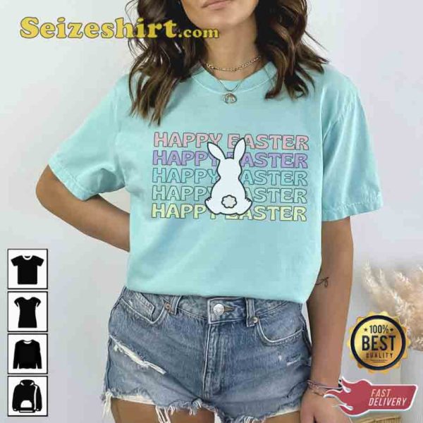 Happy Easter Cute Bunny Shirt