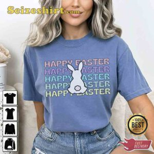 Happy Easter Cute Bunny Shirt